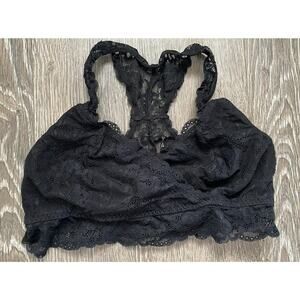 Motherhood Intimates Black‎ Lace Bralette Medium